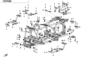 Рама в сборе (F03-V4)